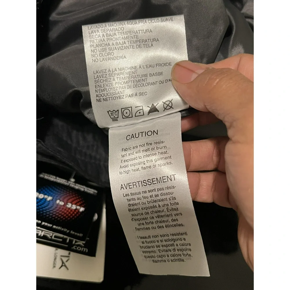 Arctix Mens Black Insulated Snow Pants Waterproof Ski Snowboard Winter 30 Inseam